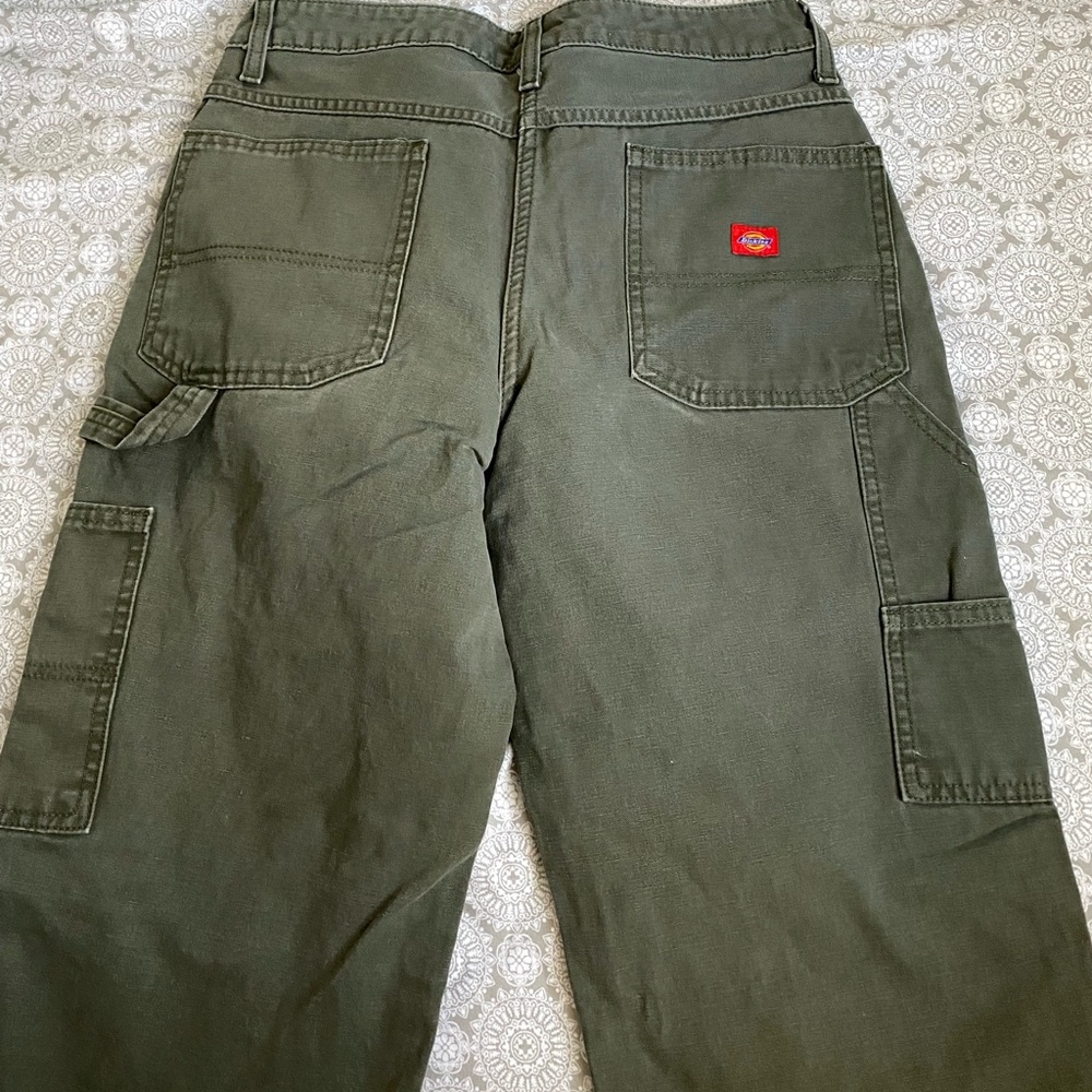 dickies green cargo pants